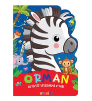 Orman - Aktivite ve Boyama Kitabı Serisi