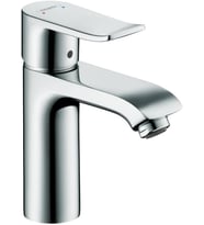 Hansgrohe Metris Modern Zamansız Kolay Temizleme 1-Kulp 1 7" Uzunluğunda Krom Banyo Lavabo Bataryası