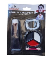 Hallowen Cadılar Bayramı Yapay Kan Diş Ve Boyama Set