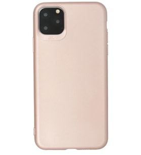 Mey İthalat® iPhone 11 Pro Max Kılıf First Silikon - Rose