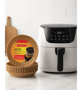 100 Adet Airfryer Kağıdı Su Geçirmez Yağ Tutmaz Pişirme Altlığı
