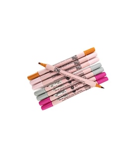 Zig Scroll & Brush Çift Çizgi Ve Fırça Uçlu Kaligrafi Kalemi, davetiye kalemi-8 Adet
