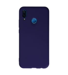 P20 Lite Kılıf Nano Içi Kadife Silikon - Mor
