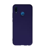 P20 Lite Kılıf Nano Içi Kadife Silikon - Mor