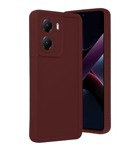 Xiaomi Poco X7 Pro Viera Silikon - Bordo