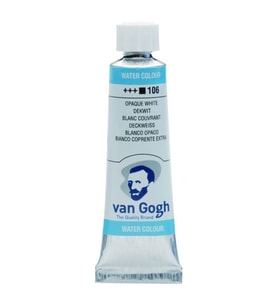 Talens Van Gogh 10 ml. Tüp Sulu Boya 106 Opaque White 