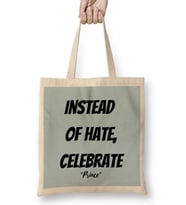 Prince Rogers Nelson Quote Lovers gift Vintage Retro Rainbow Bez Çanta Uzun Saplı