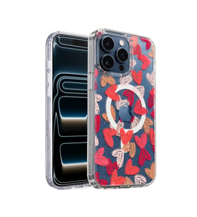 Onegif Apple iPhone 16 Pro Max Desina Magsafe Kapak - Desen 6