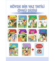 Ata 3.Sınıflar İçin Köyde Bir Yaz Tatili Öykü Dizisi + Kitap Okuma Not Defteri (Beyaz)