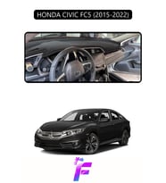 HONDA CIVIC FC5 (2015-2022) Torpido Örtüsü Güneşten Korur Kolay Montaj Tam Uyum F66