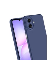 Newface Samsung Galaxy A07 4G Nano içi Kadife Silikon - Lacivert