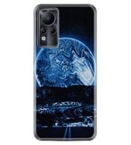 INFINIX Note 11 Pro Note 10 Hot 9 Play Kılıf Desemli Silikon Mavi Gece 1605