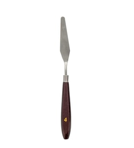 Resim Spatula, Metal Spatula  (Painting Knife) -  No: 4