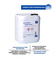 ACTOSED® FORTE READY 5 L Endoskoplar ve Tıbbi Aletler için Kullanıma Hazır Yüksek Düzey Dezenfektan