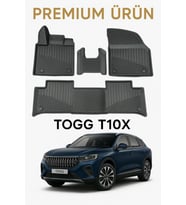 Togg T10X Uyumlu 3D Oto Paspas Premium