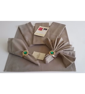 Mutfak Peçetesi Plain 40x40 cm 6'lı Zeytin Yeşili