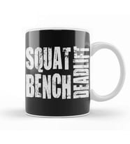 Squat Bench Deadlift Powerlifting Bodybuilding 01 Kupa Bardak Porselen