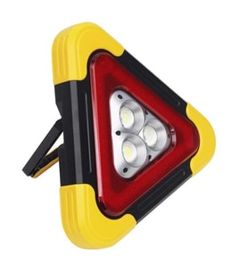 electroon HB-7709 Solar Şarjlı Üçgen Reflektör Işıklı İkaz Lambası