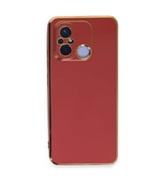 Xiaomi Redmi 12c Kılıf Volet Silikon - Kırmızı