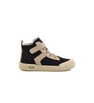 Ayakmod Lacivert Cırtlı Unisex Çocuk Spor Ayakkabı 7465 P (Siyah)