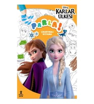 Disney Karlar Ülkesi Parla Çıkartmalı Boyama Kitabı