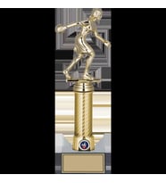 ODAK KUPA - Figürlü Kupalar - Bowling Kadın Figürlü Kupalar FG-008 B - 30 cm