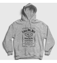 Presmono Unisex Gri Paradise Lana Del Rey Kapüşonlu Sweatshirt 156757tt (Gri)