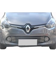 Spider Renault Clio 4 Ön Tampon Çıtası Krom 6 Parça 2013-2016