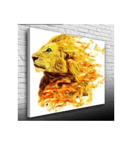 Aslan Kral Canvas Tablo (50x70)