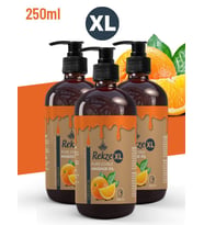 Rekze 3 Adet Portakal Aromalı Büyük Boy Erotik Afrodizyak Vücut Aromaterapi Masaj Yağı 250 Ml