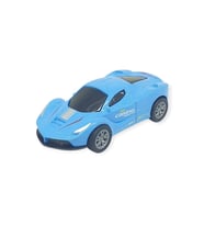 Çek Bırak Metal Küçük Arabalar 8 cm - SH40031 - Mavi
