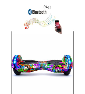 CityMate Smart Balance Elektrikli Kaykay Hoverboard 8.5 inch Akıllı Denge Ledli Bluetooth Hoparlörlü D04