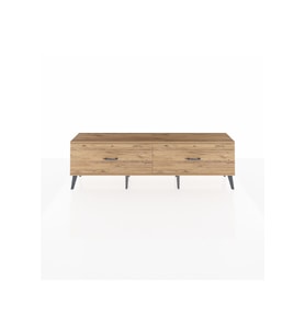 Arges TV Ünitesi 2 Çekmeceli  176x30x51 Çam-Çam