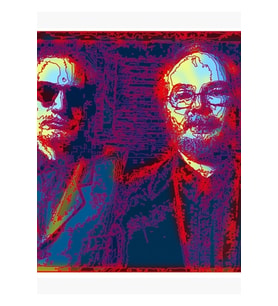 Sıcak Çelik Duo Tablo Ahşap Poster Dekoratif