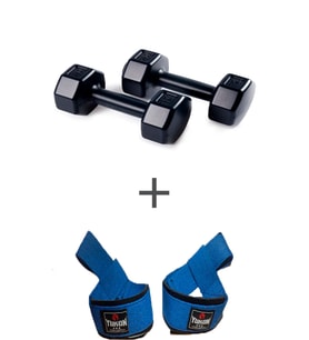 PS SPOR 1 KG DAMBIL SET(1KG 2 ADET DAMBIL) + STRAP
