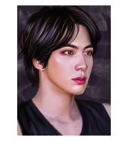 Kim Seokjin Tablo Ahşap Poster Dekoratif Kod4472