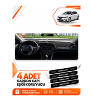 RENAULT MEGANE 4 (2016-2024) Uyumlu Ön Torpido Koruma Kılıfı Halısı - Siyah Gri