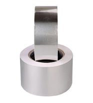 ALÜMİNYUM FOLYO BANT DÜZ (48MM*25MT) (1 ADET) (Gri)