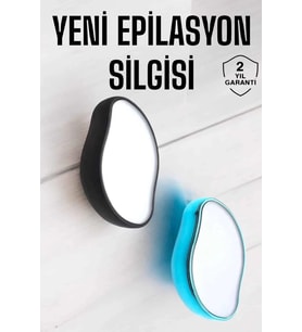 Mey İthalat® Tüy Dökücü Kristal Epilatör Tüy Alıcı Epilasyon Aleti Ağrısız Acısız