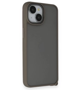 iPhone 14 Kılıf Elegant Kapak - Titan Gri