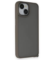 iPhone 14 Kılıf Elegant Kapak - Titan Gri