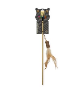 Cattie Matatabi İçerikli Kedi Oyuncağı Kütüklü Olta 50Cm