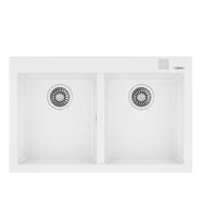 TEKA FORSQUARE 790 TG Beyaz Tezgah Üstü Granit Eviye 115260018