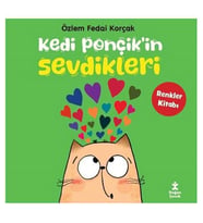 Kedi Ponçik in Sevdikleri Renkler Kitabı Özlem Fedai Korçak Doğan Çocuk