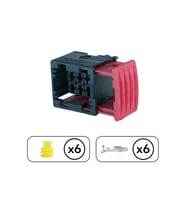 Mandallı Soket 6 Pin Kablosuz