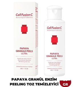 Cell Fusion C Papaya Granül Enzim Peelıng Toz Temizleyici 50 GR