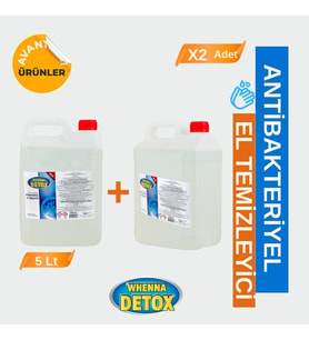 Antibakteriyel El Temizleyici 5 Lt . 2 Adet