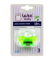 Wee Baby Akide Damaklı Emzik 18+ Ay No 3 -113