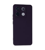 Xiaomi Redmi Note 13 Pro 5g Kılıf Nano İçi Kadife Silikon - Mor