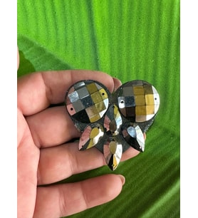 6X5 CM FÜME TAŞLI ARMA DİKİŞ GİYİM AKSESUARI